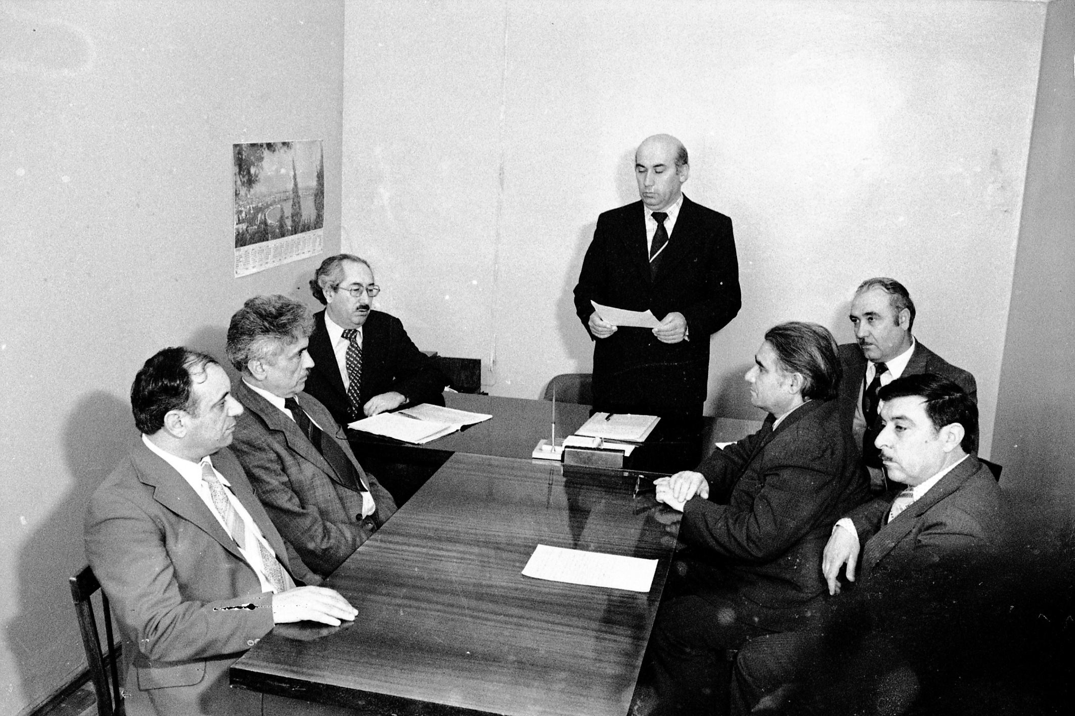 Professor Abuzər Xələfov foto arxiv