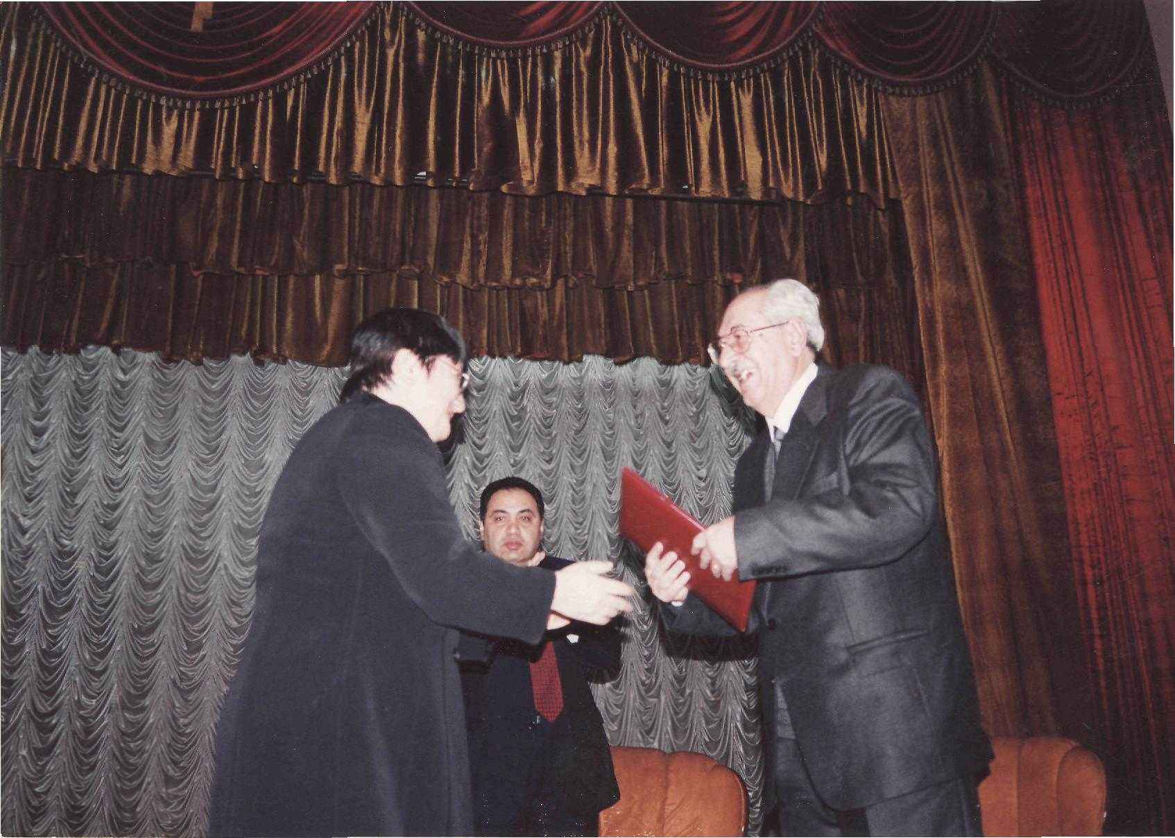 Professor Abuzər Xələfov foto arxiv
